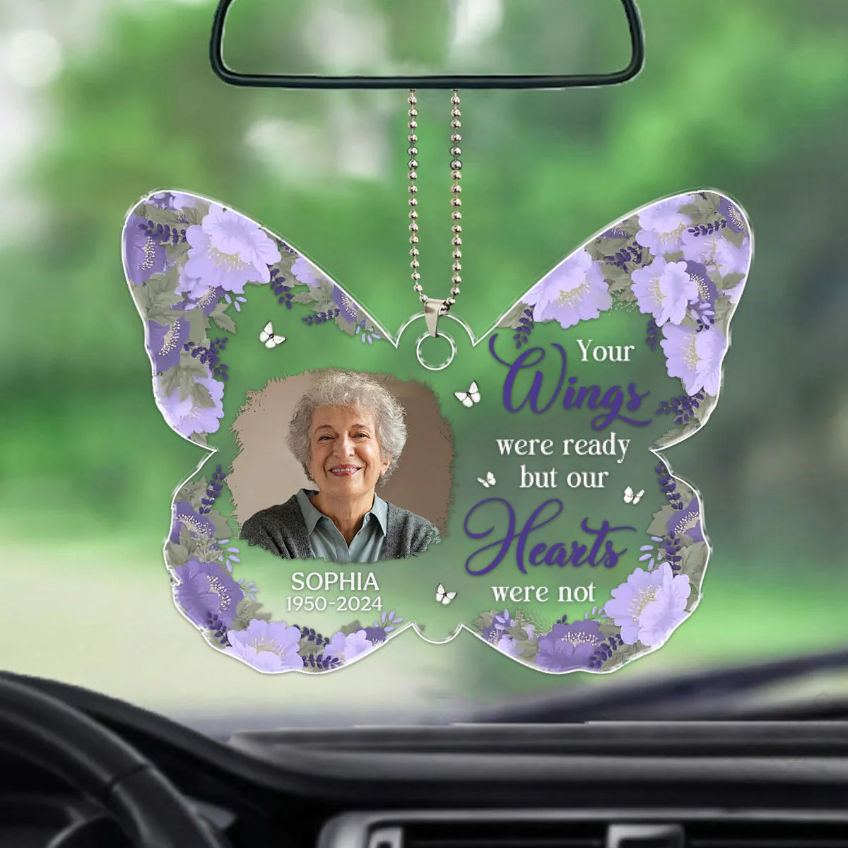 I Am Always With You - Memorial Personalized Acrylic Ornament - Image 5