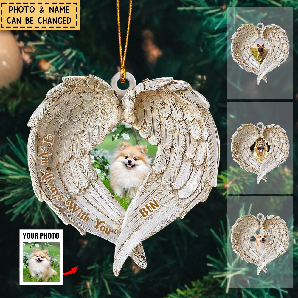 I Am Always With You - Personalized Memorial Ornament - Image 2