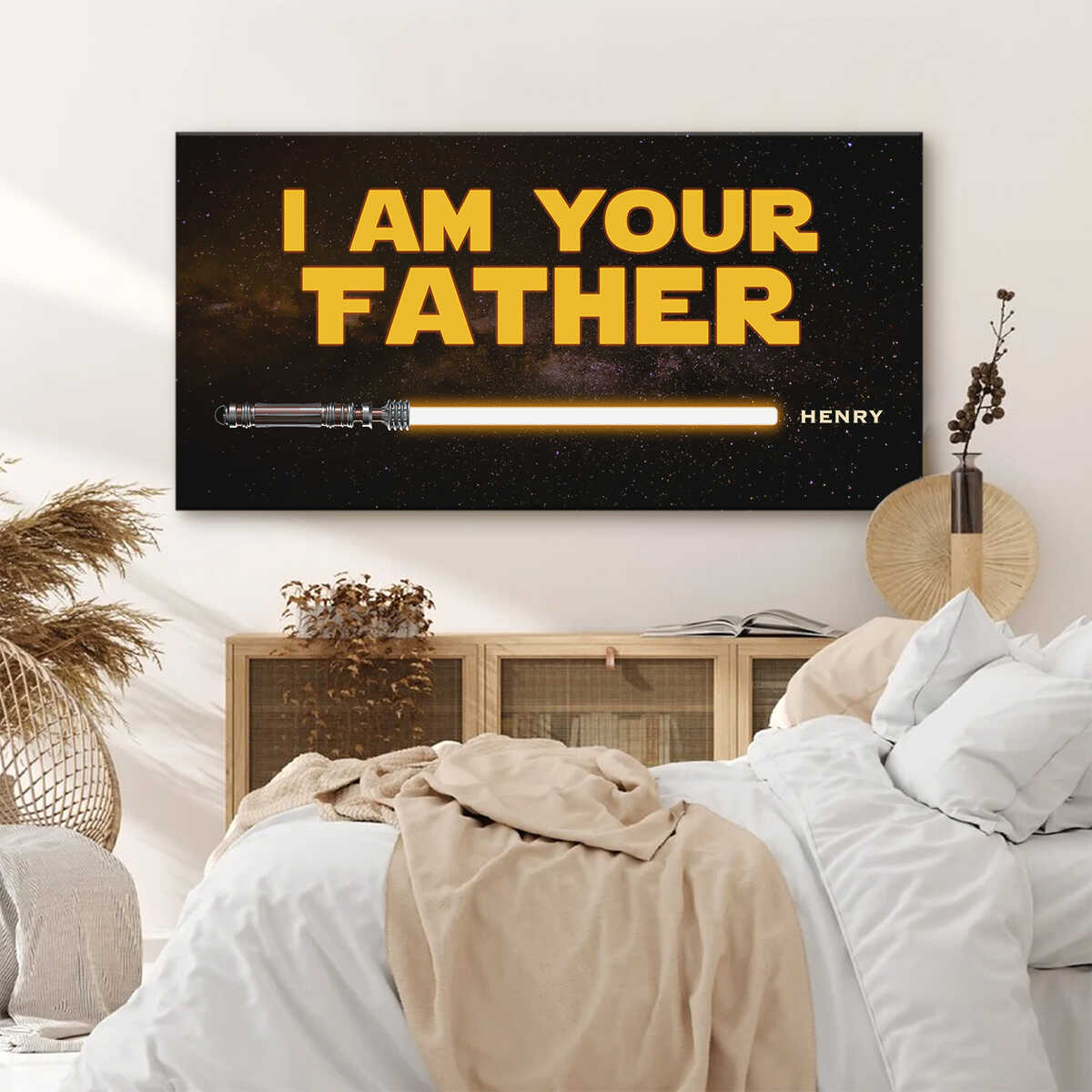I Am Their Father Personalized Canvas Poster,Father’s Day Gifts - Image 5