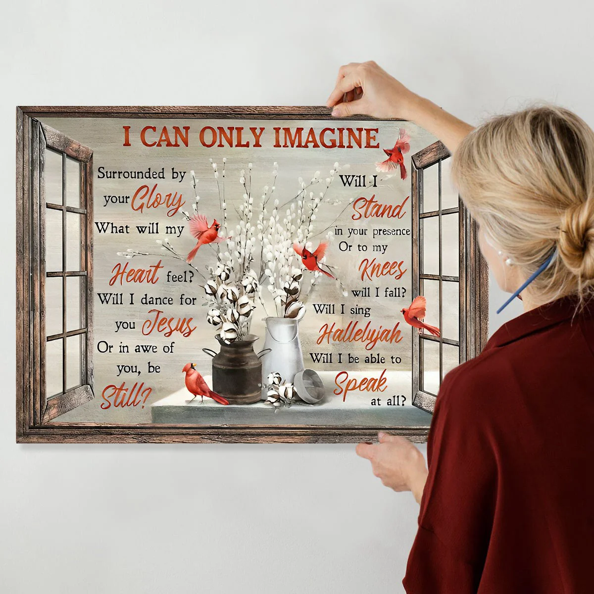 I Can Only Imagine canvas -Christian canvas, Christian home decor - Image 5