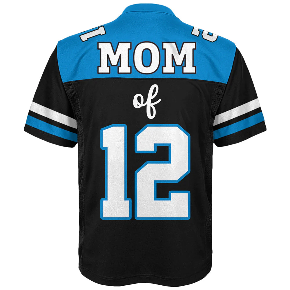 I Will Always Be Your Biggest Fan - Personalized Football Jersey For Football Mom Sport Family - Image 4