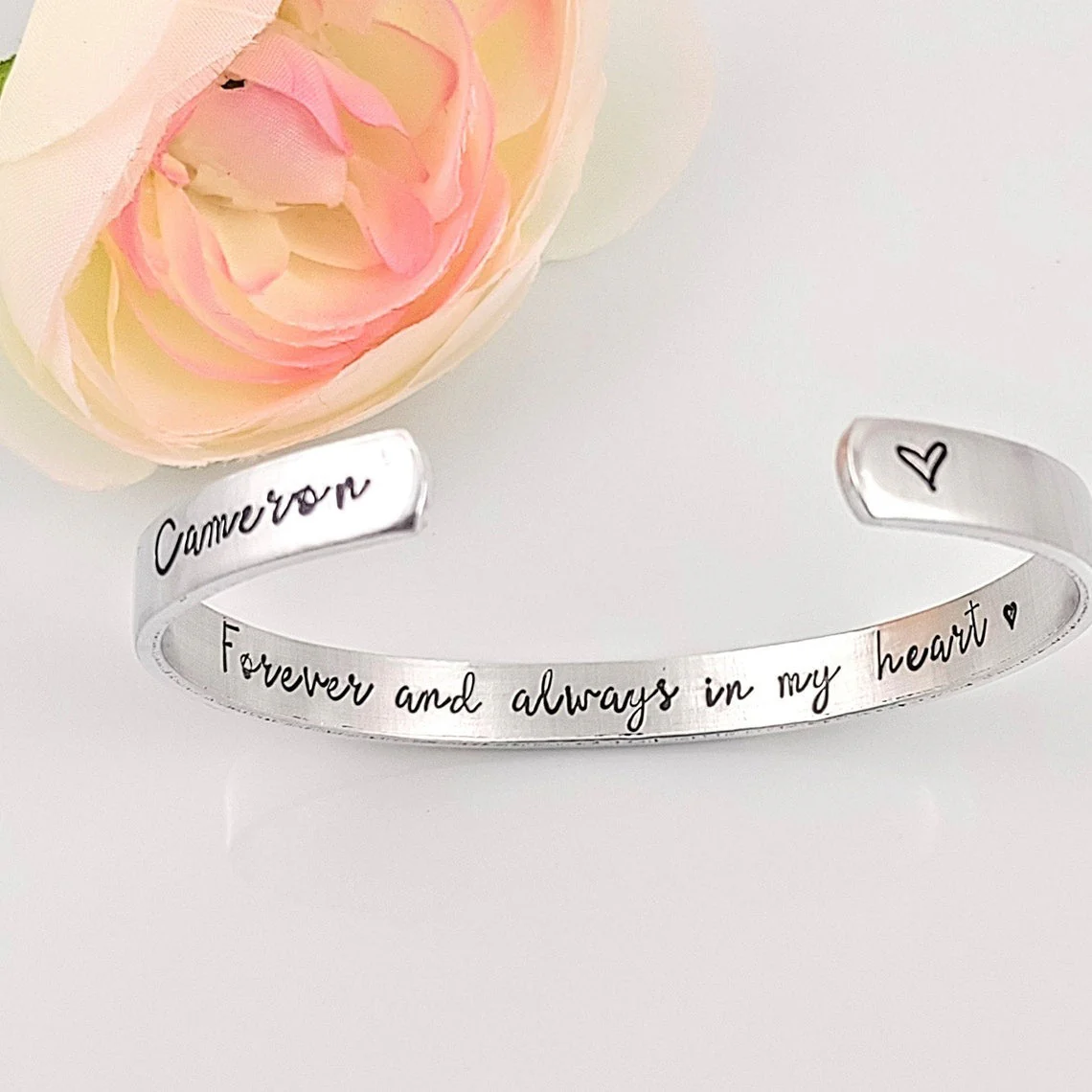 I will carry you bracelet, Personalized Bracelet for Loss of Loved One - Image 7