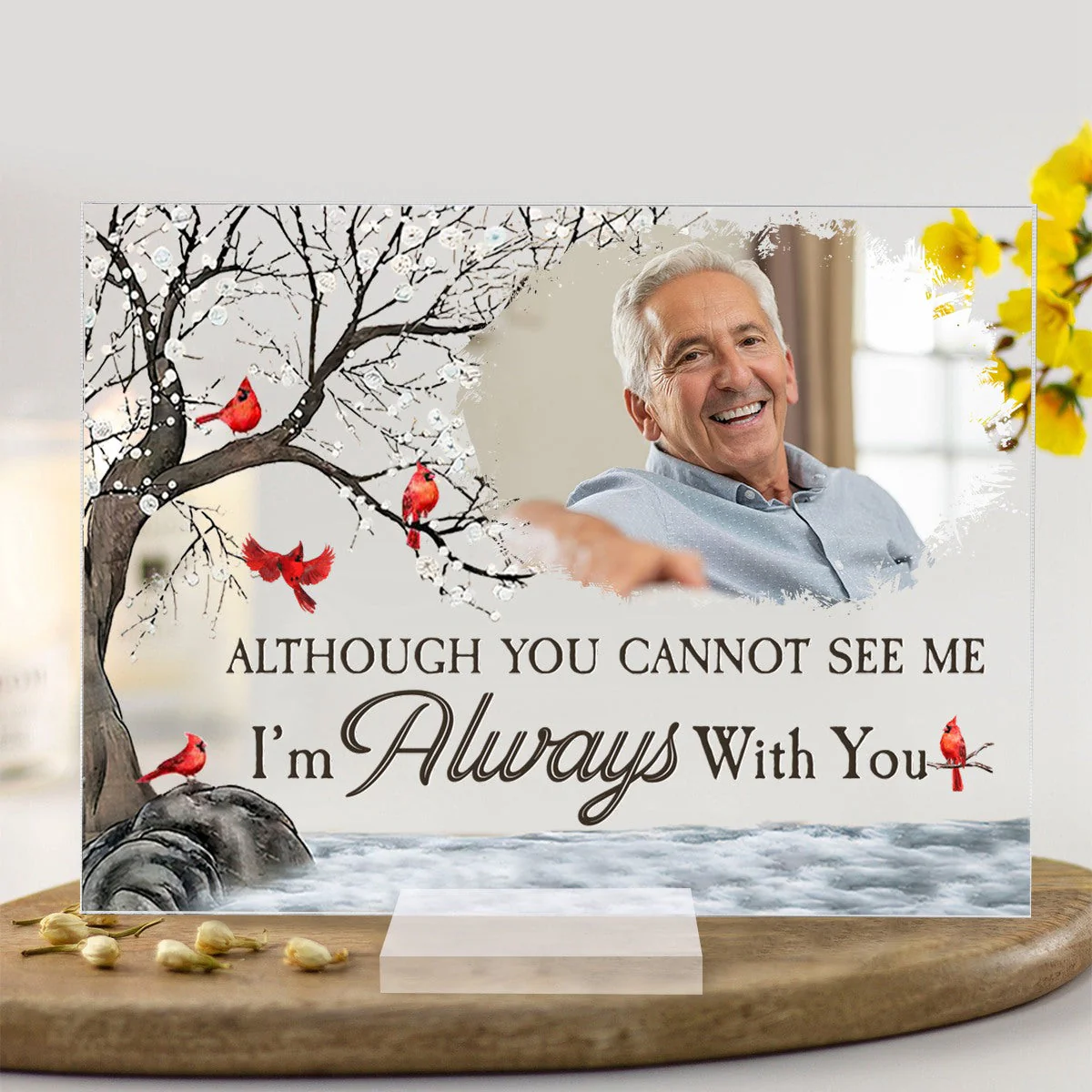 I'm Always With You - Memorial - Personalized Acrylic Plaque - Image 5