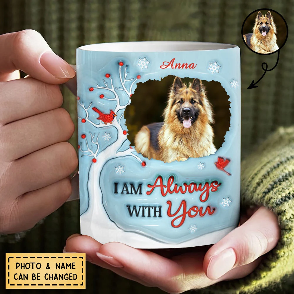 I'm Always With You - Memorial Personalized Mug - Sympathy Gift For Family Members - Image 3