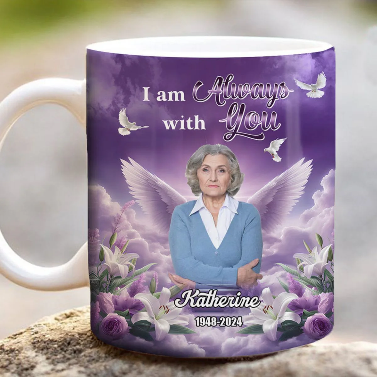 In Loving Memory Of The One You Loved Personalized Memorial Mug - Image 2
