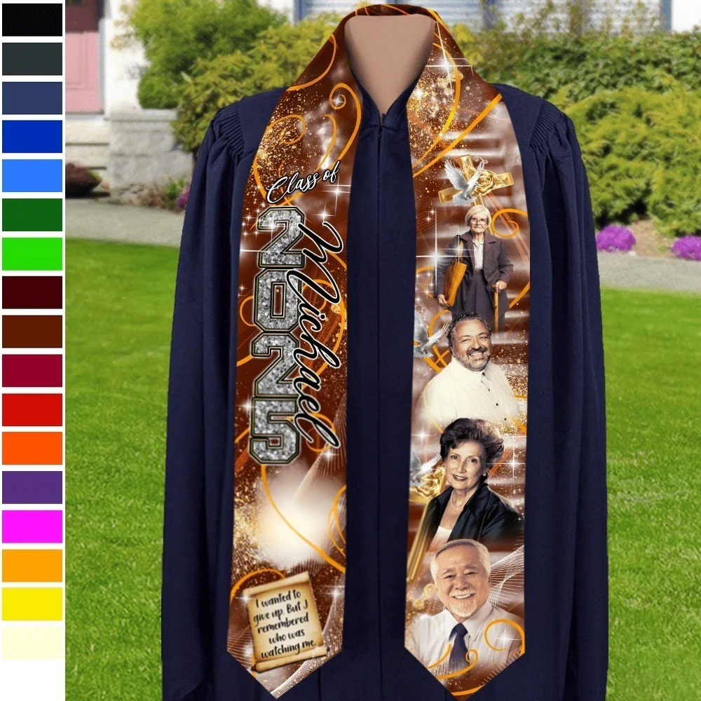 In Loving Memory - Personalized Graduation Sashes And Stoles - Image 2