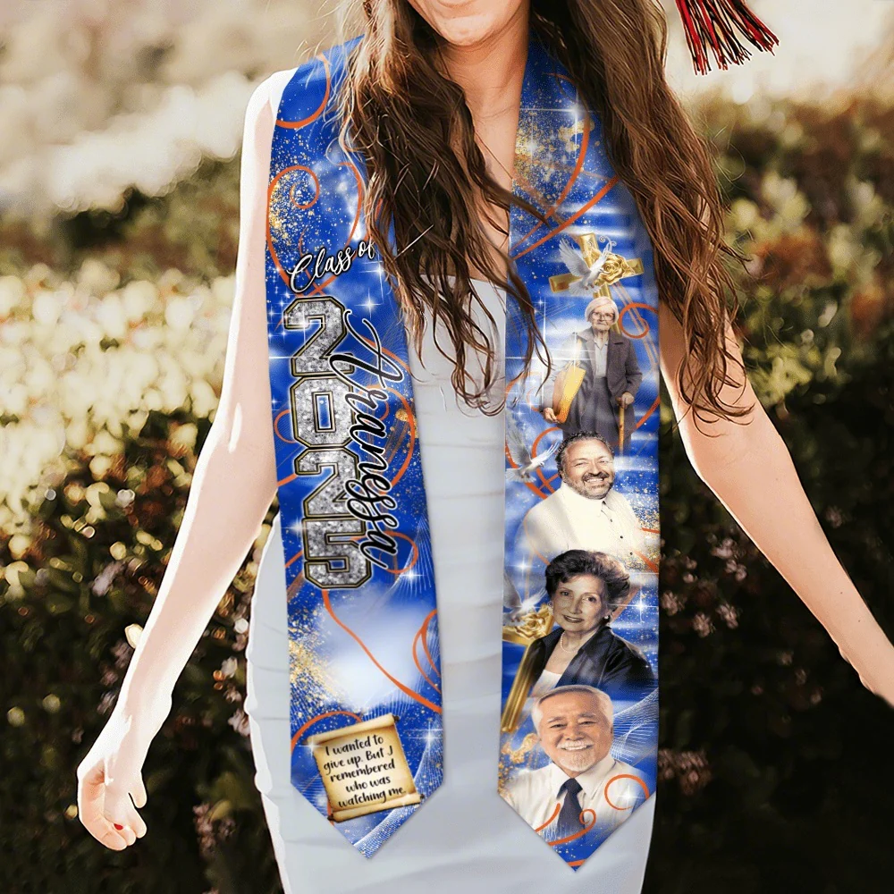 In Loving Memory - Personalized Graduation Sashes And Stoles - Image 6