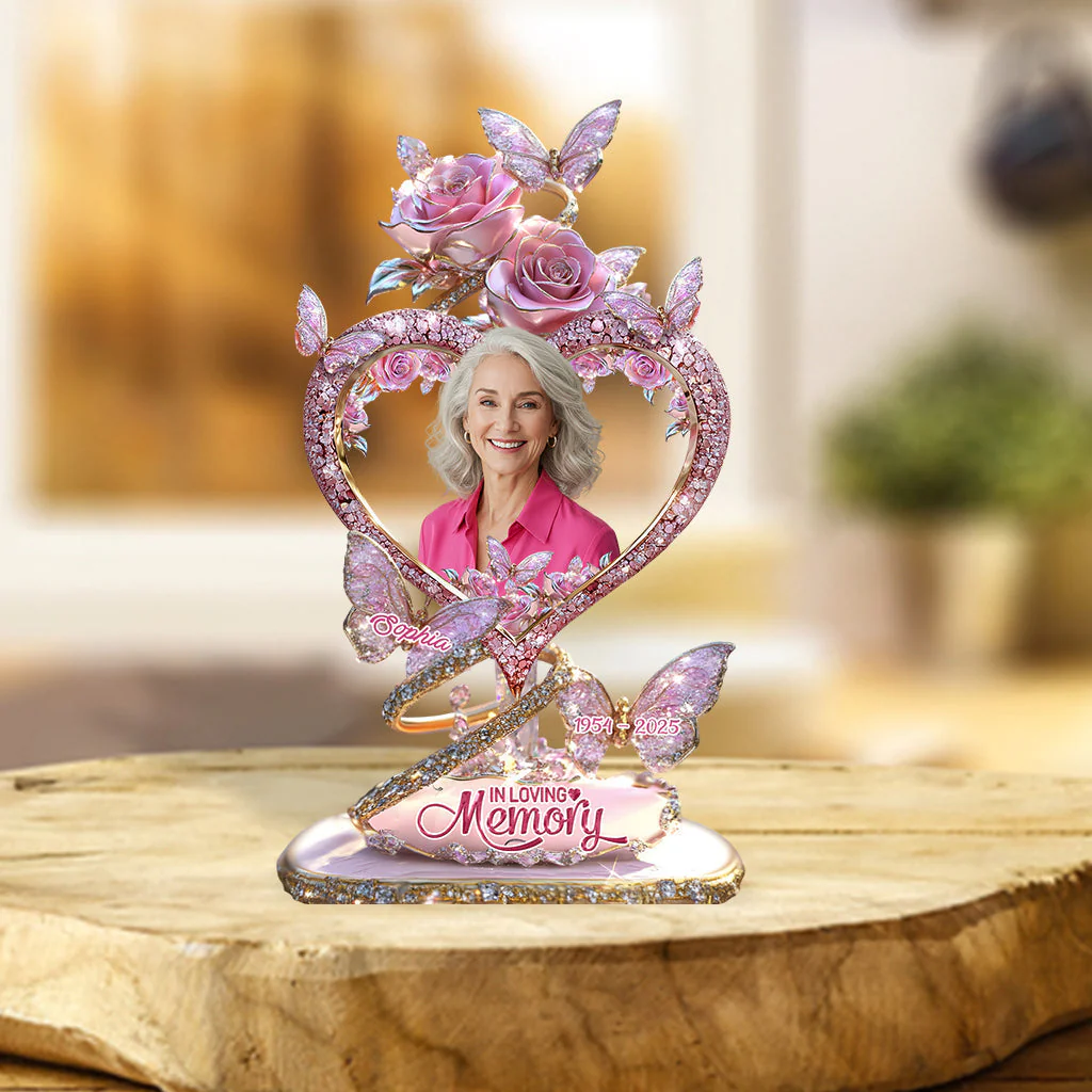 In Loving Memory - Personalized Memorial Acrylic Plaque for Loved Ones - Image 5
