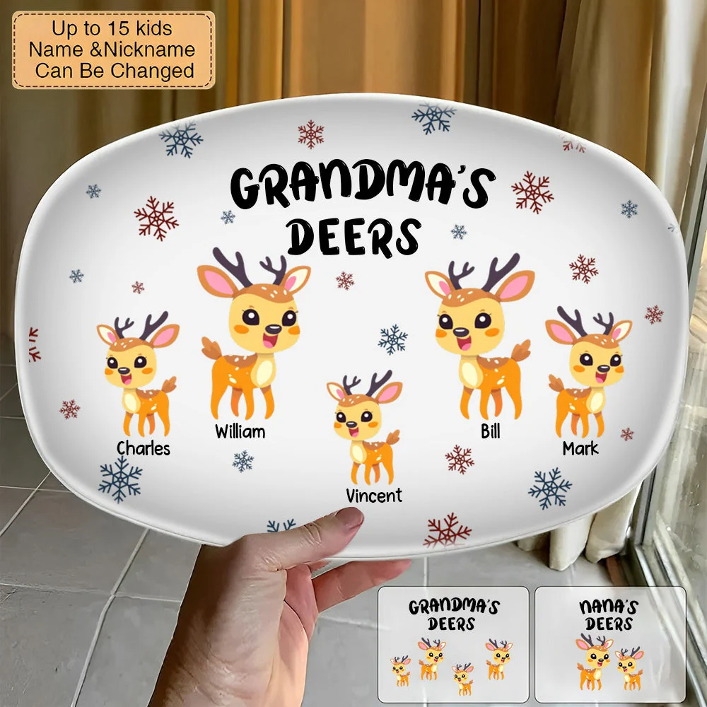 Little Deers - Personalized Platter - Image 3