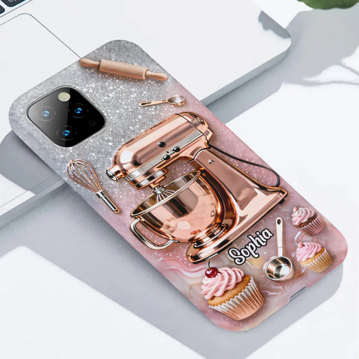 Love Baking - Personalized Baking Phone Case - Image 4
