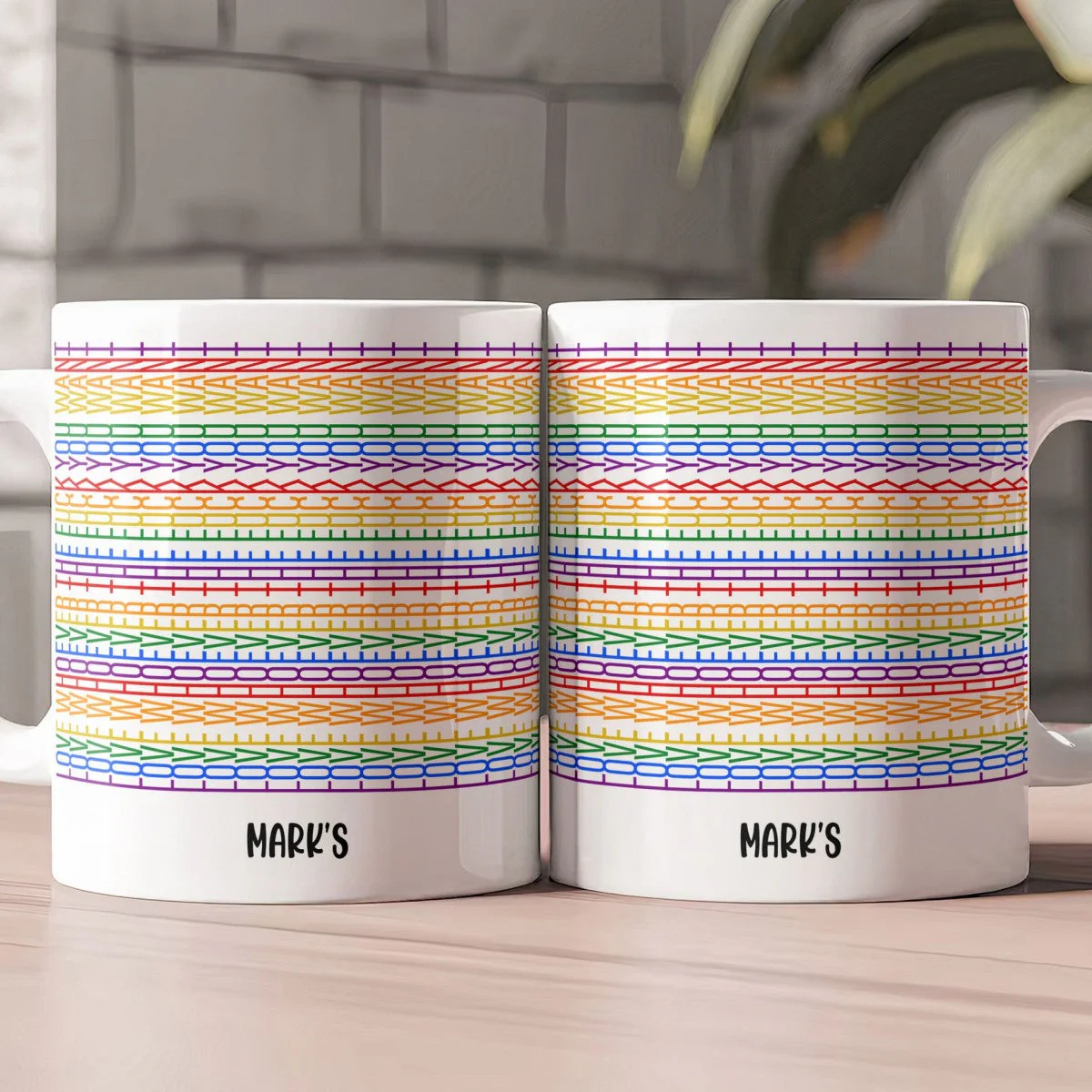 Love Whoever The Fck You Want - Personalized Mug - Image 2