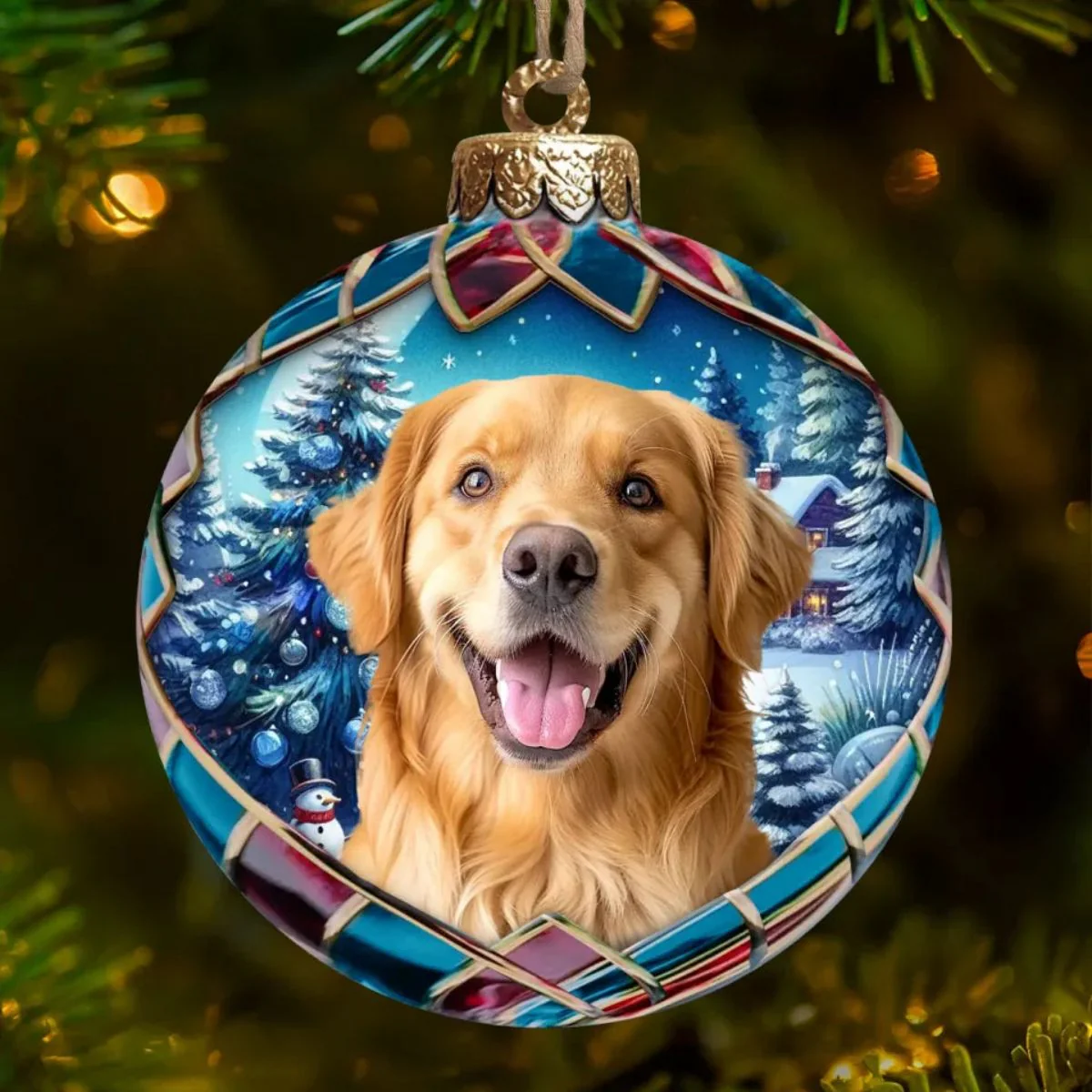 Make Our Lives Whole Personalized Acrylic Ornament - Image 3
