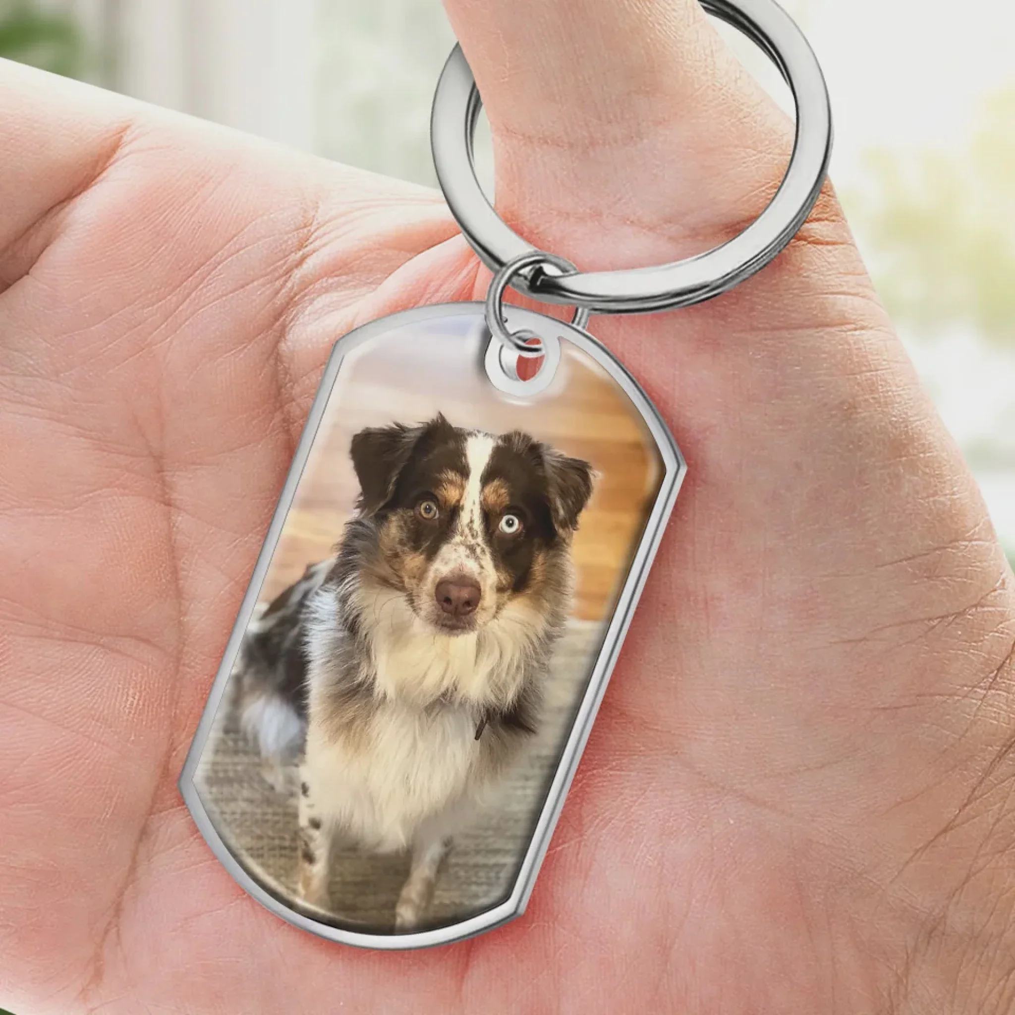 Memorial Personalized Custom Keychain - Sympathy Gift For Pet Owners, Pet Lovers - Image 4