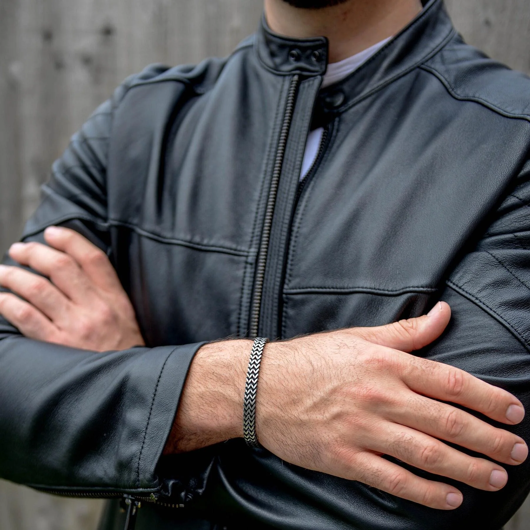 Men's Personalised Stainless Steel Bracelet Gift For Dad, Son, Husband - Image 2
