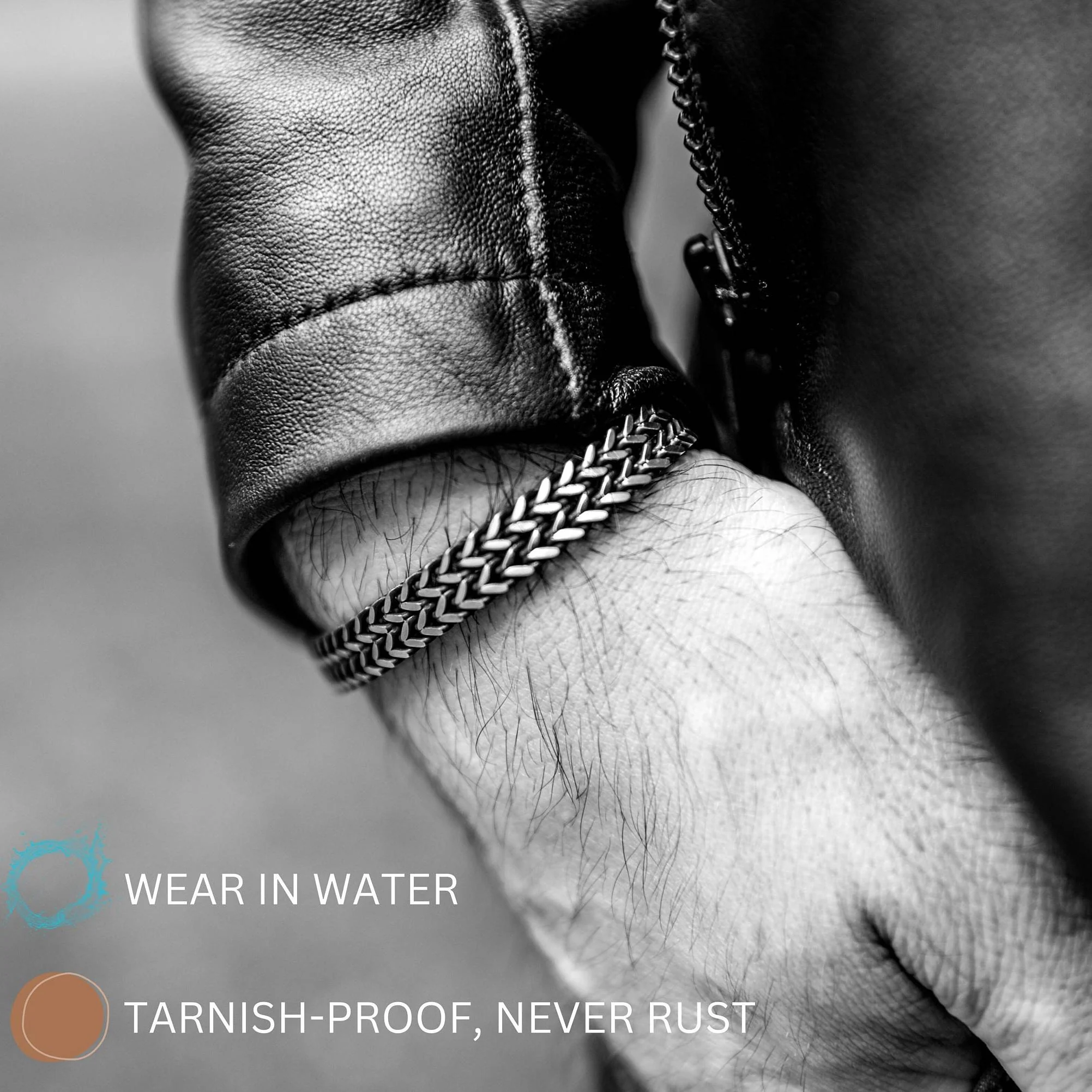 Men's Personalised Stainless Steel Bracelet Gift For Dad, Son, Husband - Image 3