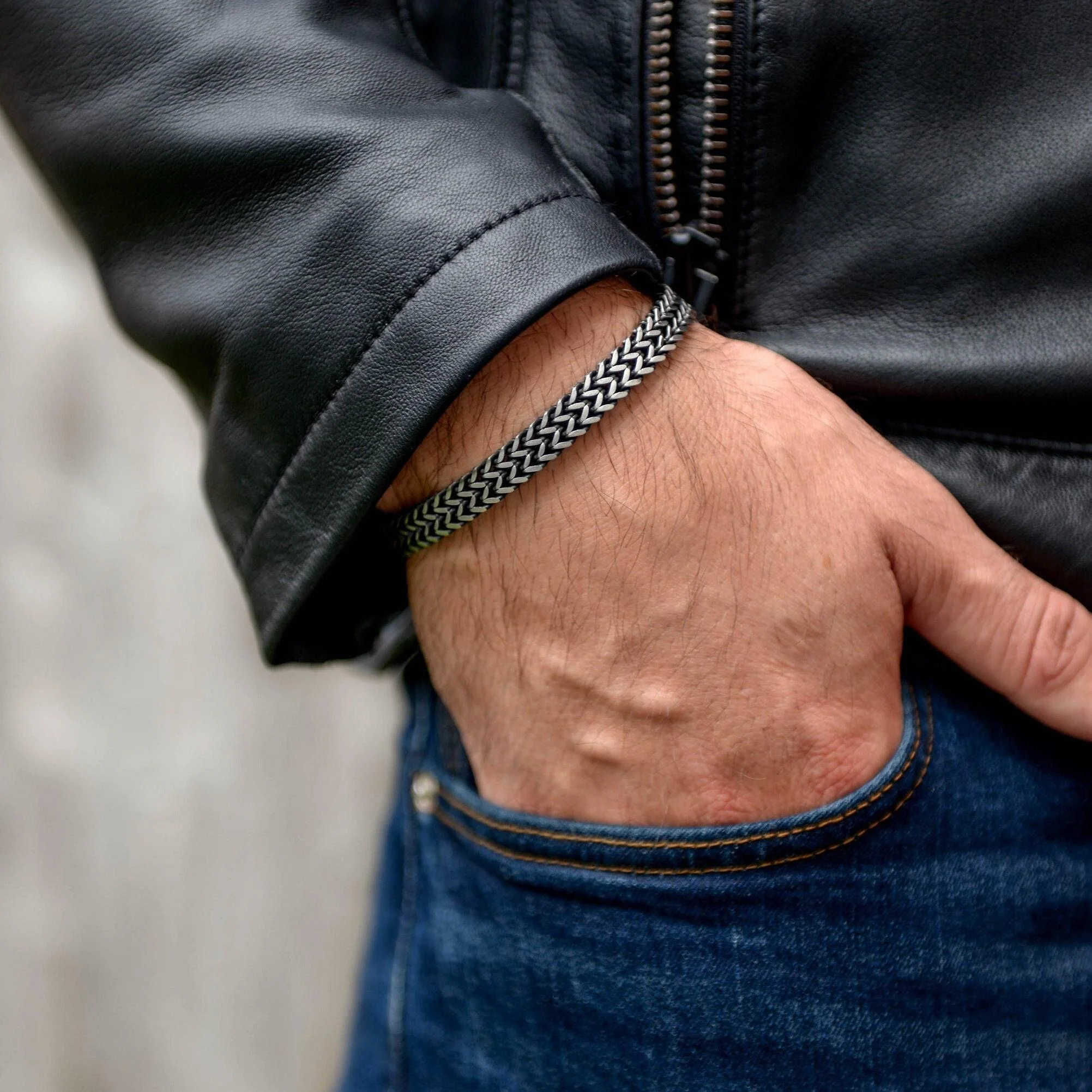 Men's Personalised Stainless Steel Bracelet Gift For Dad, Son, Husband - Image 5