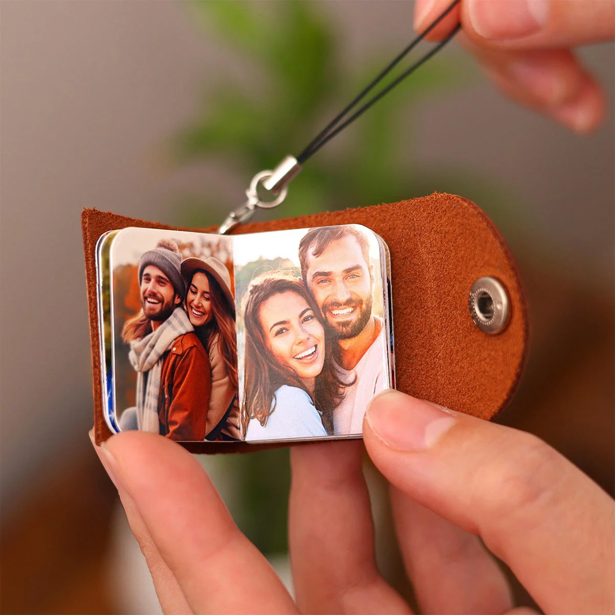 Mini personalized photo album, birthday gift album keychain, Valentine's Day gift - Image 3