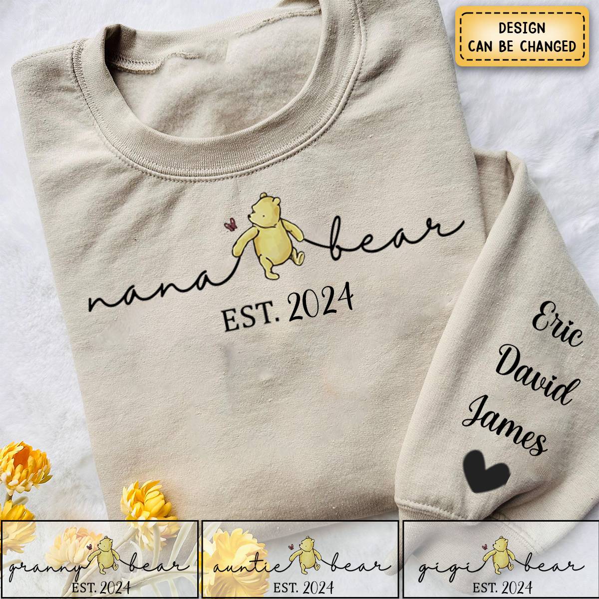 Motherhood Is The Greatest Thing - Family Personalized Sweatshirt - Image 5
