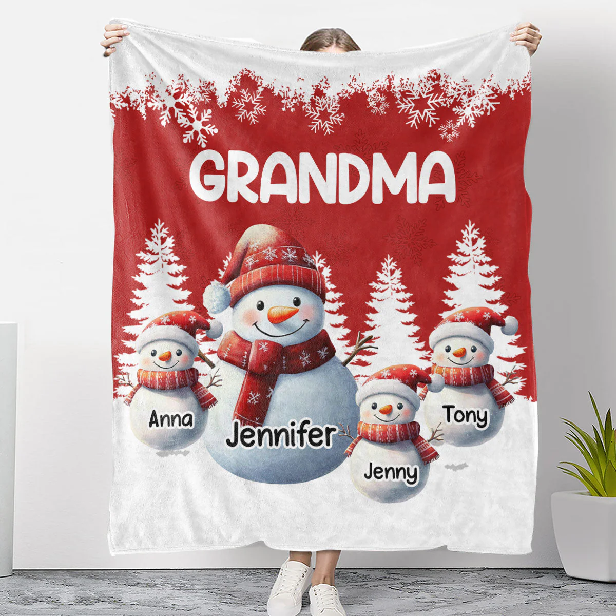 My Fav People Call Me - Personalized Custom Fleece Blanket
