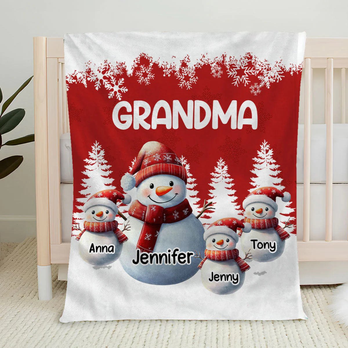 My Fav People Call Me - Personalized Custom Fleece Blanket - Image 2