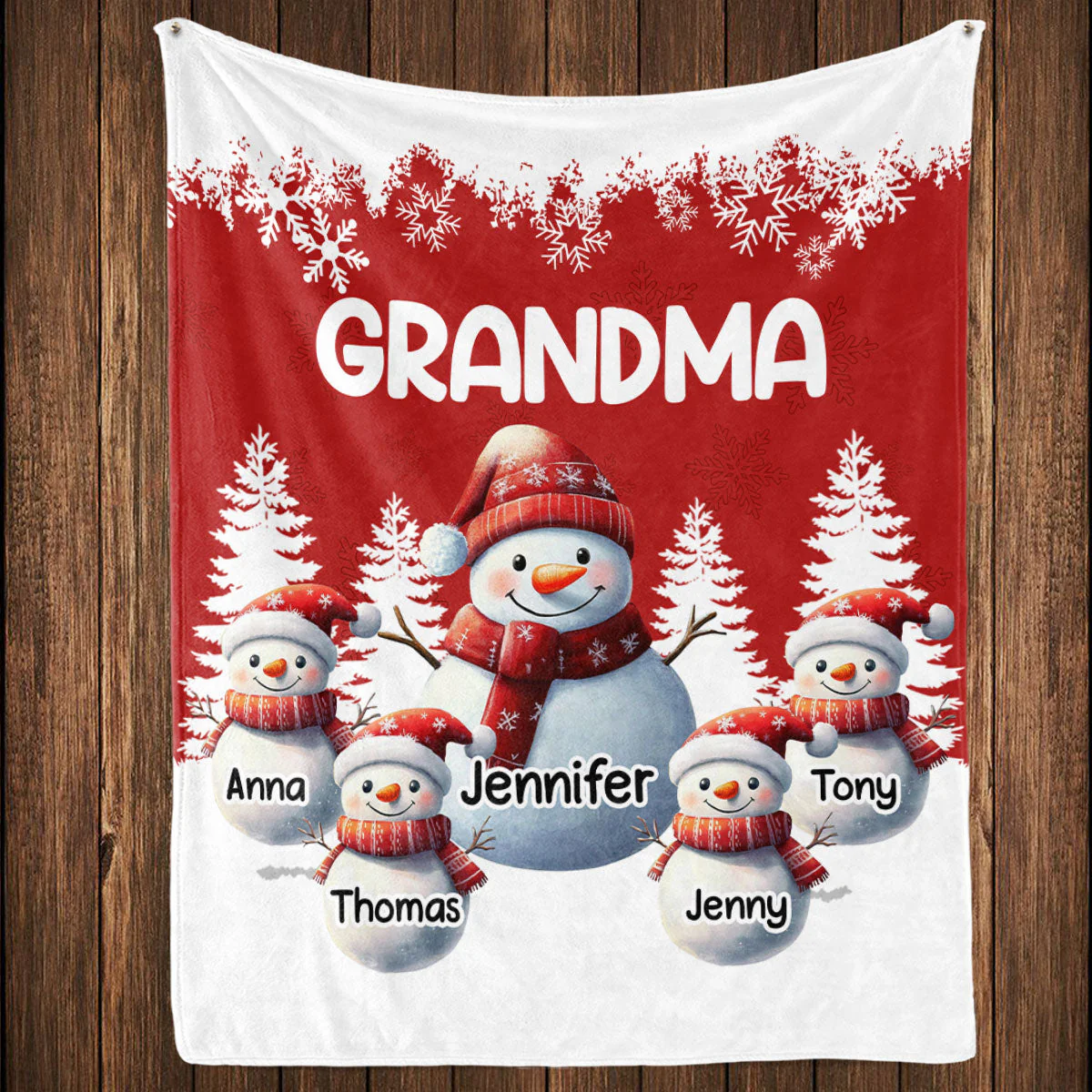 My Fav People Call Me - Personalized Custom Fleece Blanket - Image 4