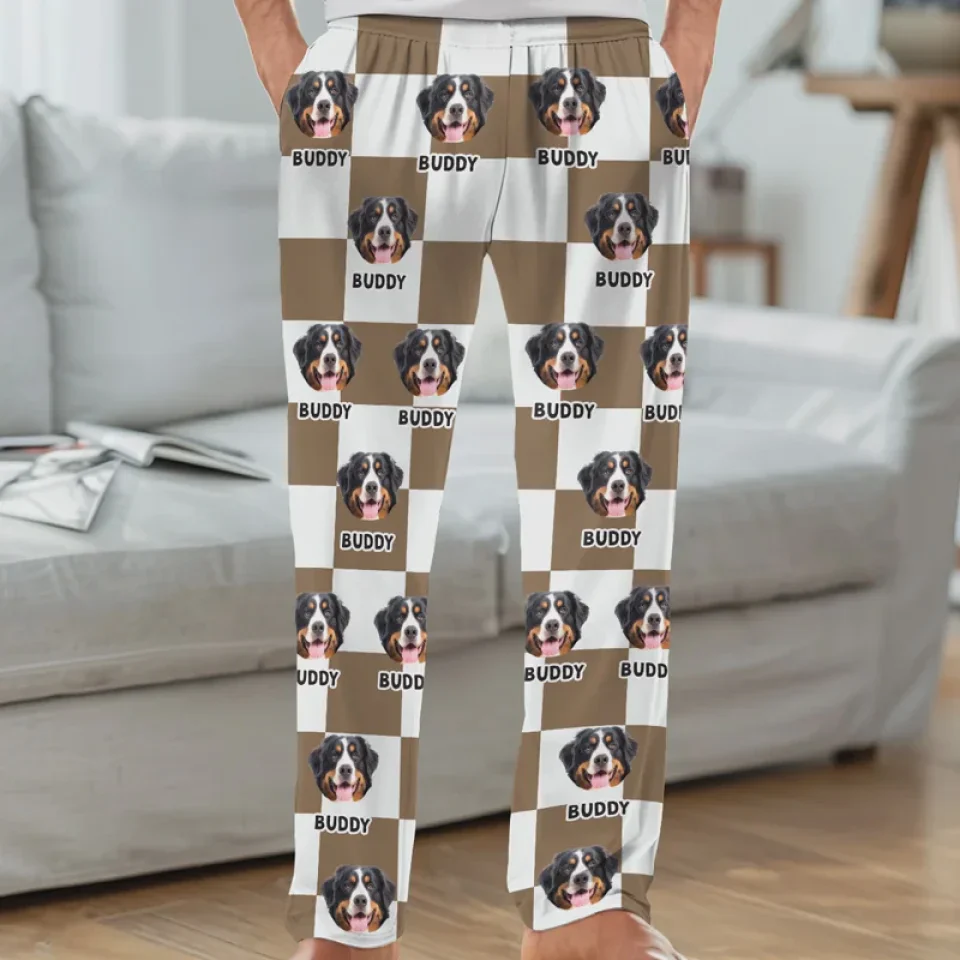 My Pet Makes Every Moment Merry - Personalized Photo Pajamas Gift For Dog & Cat, Pet Lovers - Image 3