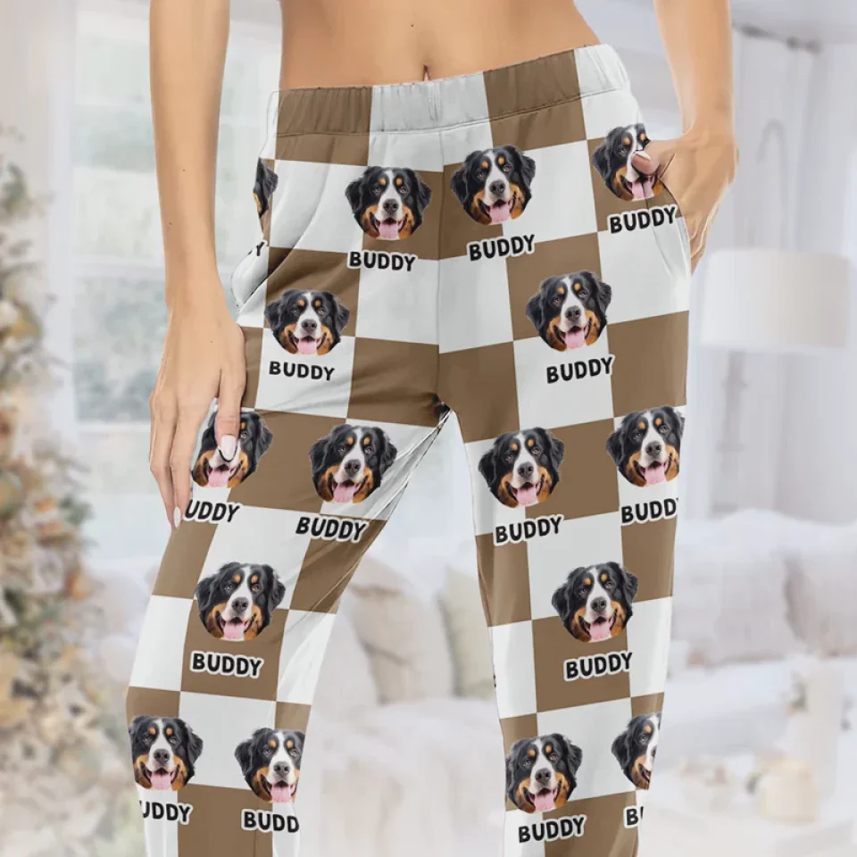My Pet Makes Every Moment Merry - Personalized Photo Pajamas Gift For Dog & Cat, Pet Lovers - Image 4