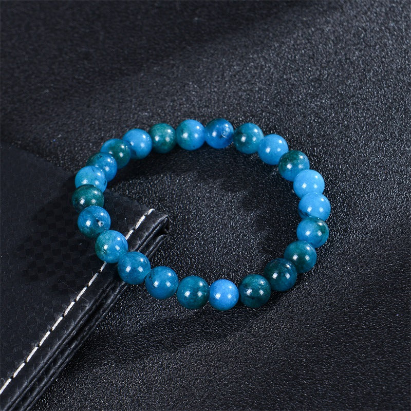Natural Stone Agate Crystal Beaded Bracelet, Tiger Eye Stone Bracelet - Image 4