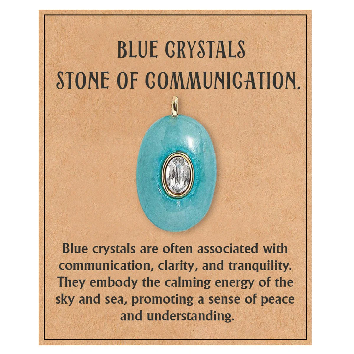 Natural Stone Precious Pendant Necklace - Image 19