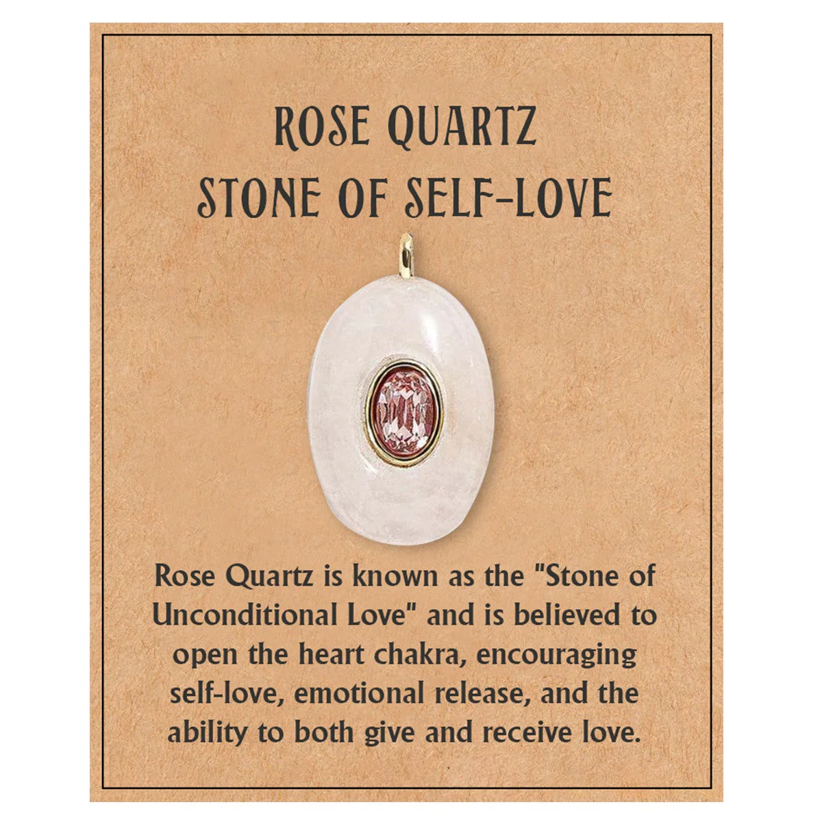 Natural Stone Precious Pendant Necklace - Image 21