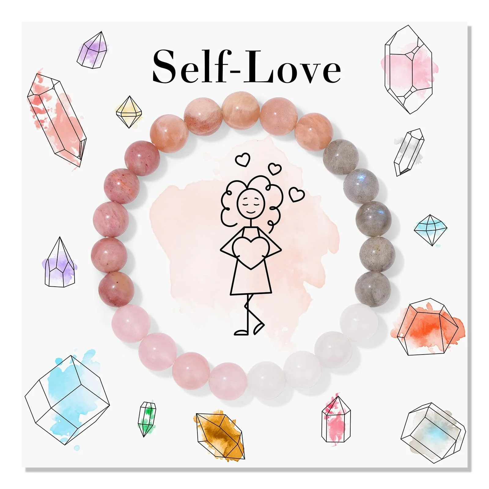 New Beginnings - Natural Stone Healing Encourage Bracelet - Image 10
