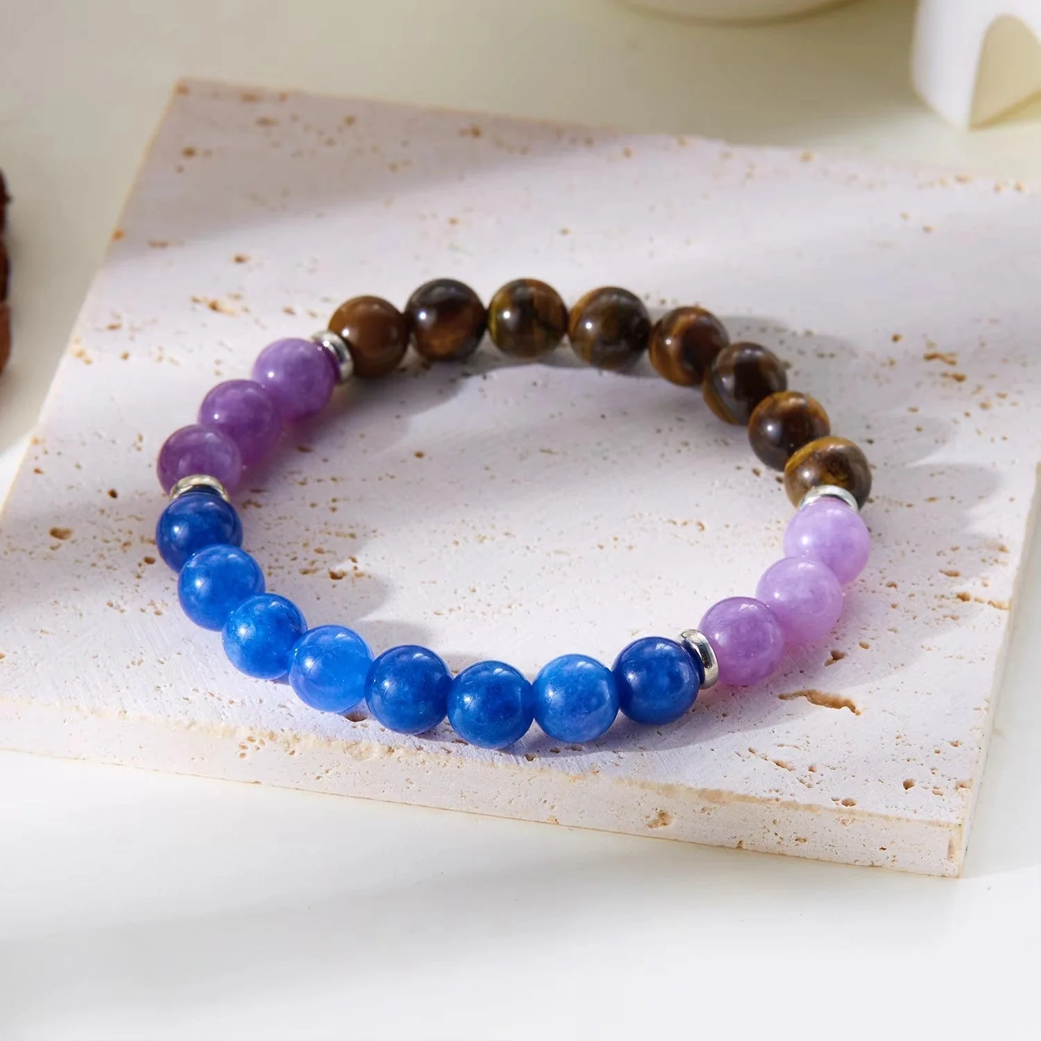 New Beginnings - Natural Stone Healing Encourage Bracelet - Image 13