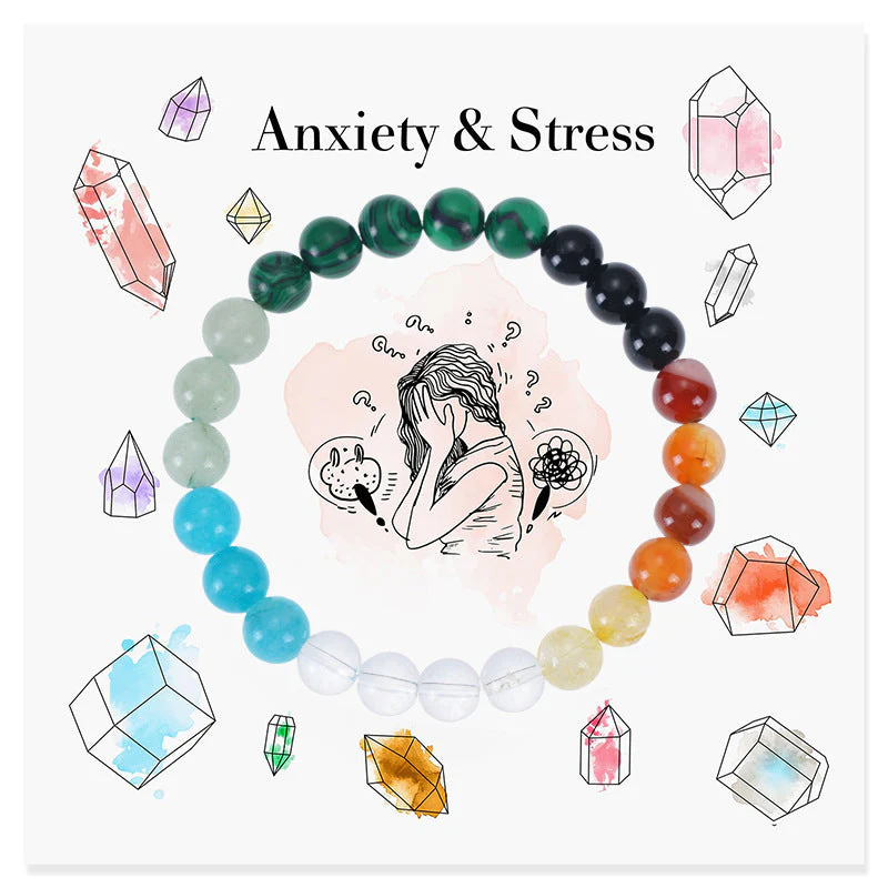 New Beginnings - Natural Stone Healing Encourage Bracelet - Image 3