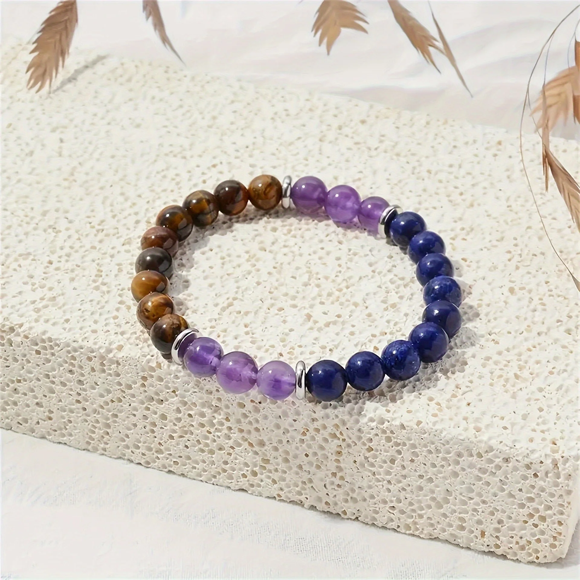 New Beginnings - Natural Stone Healing Encourage Bracelet - Image 37