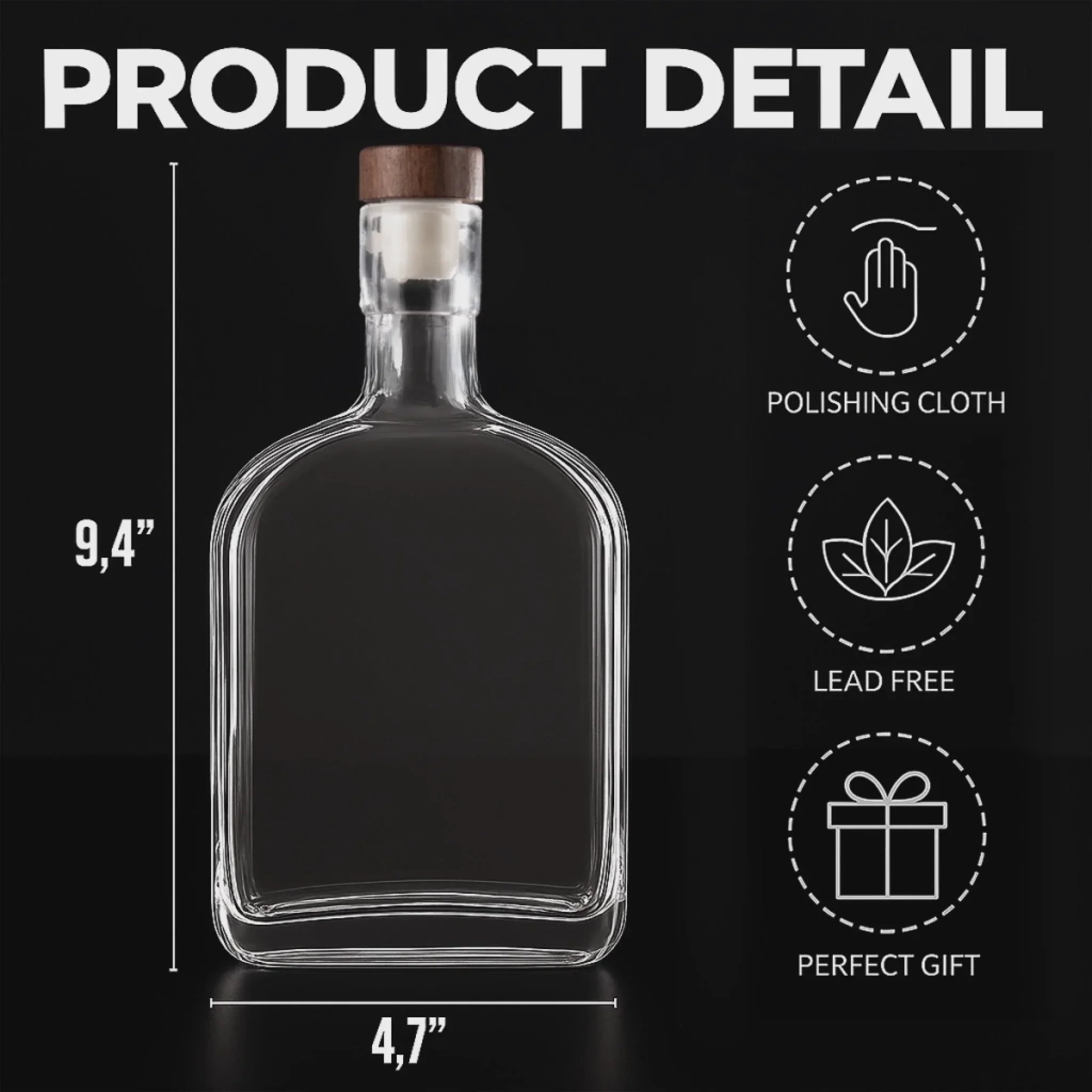 Officially Done - Coworker Personalized Custom Whiskey Bottle - Image 5