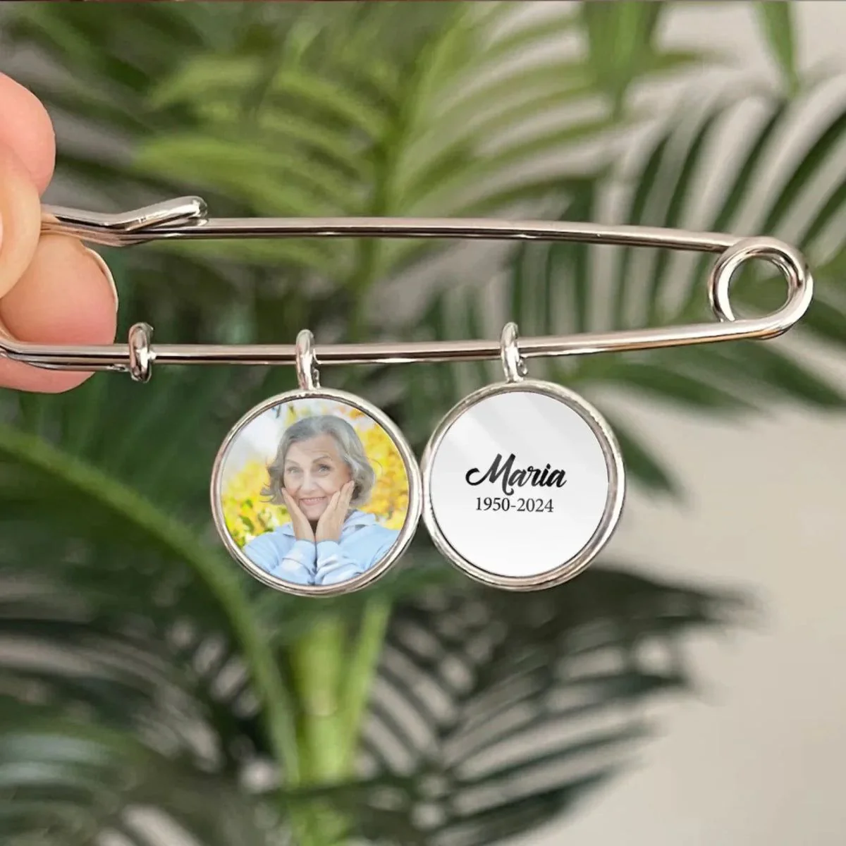 On Your Graduation Day Know That My Heart Is There And I Am Walking Beside You - Personalized Lapel Pin - Image 4