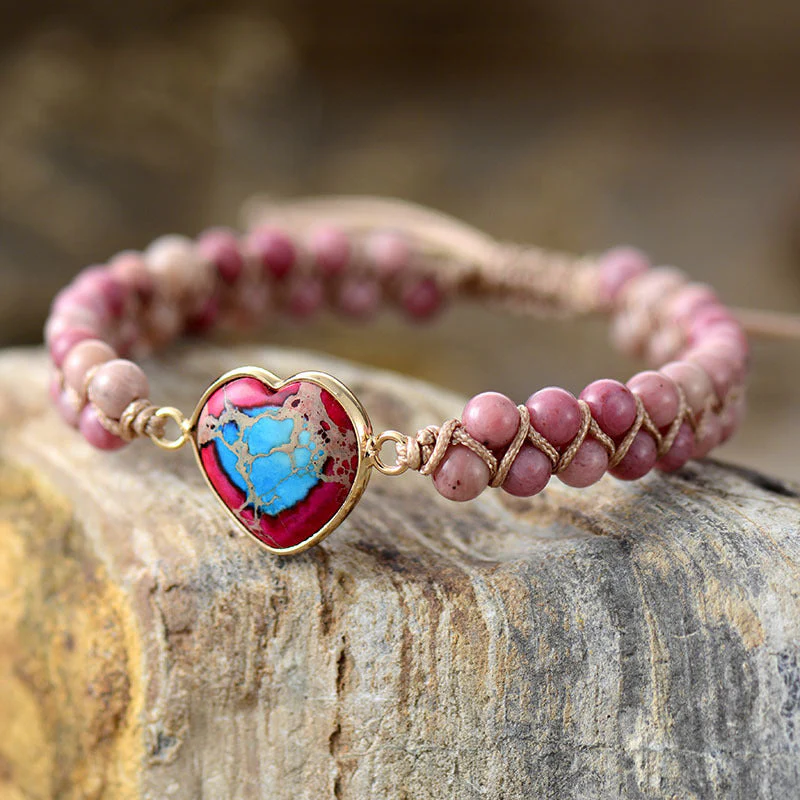 Passionate Heart Jasper Bracelet - Image 10