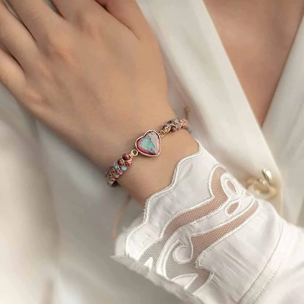 Passionate Heart Jasper Bracelet - Image 11