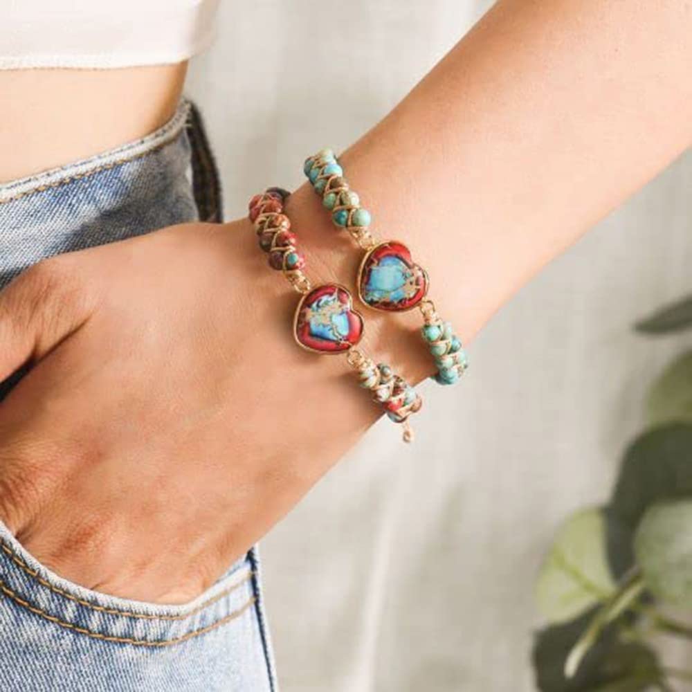 Passionate Heart Jasper Bracelet - Image 12