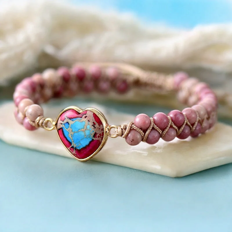 Passionate Heart Jasper Bracelet - Image 13