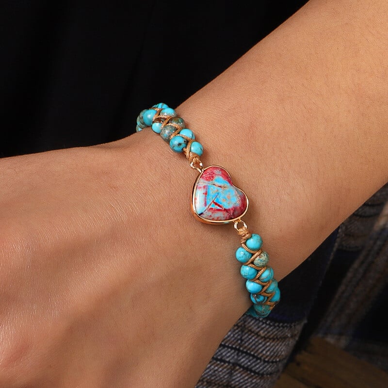 Passionate Heart Jasper Bracelet - Image 2