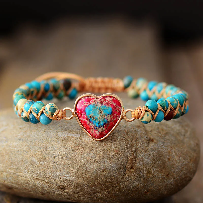 Passionate Heart Jasper Bracelet - Image 3