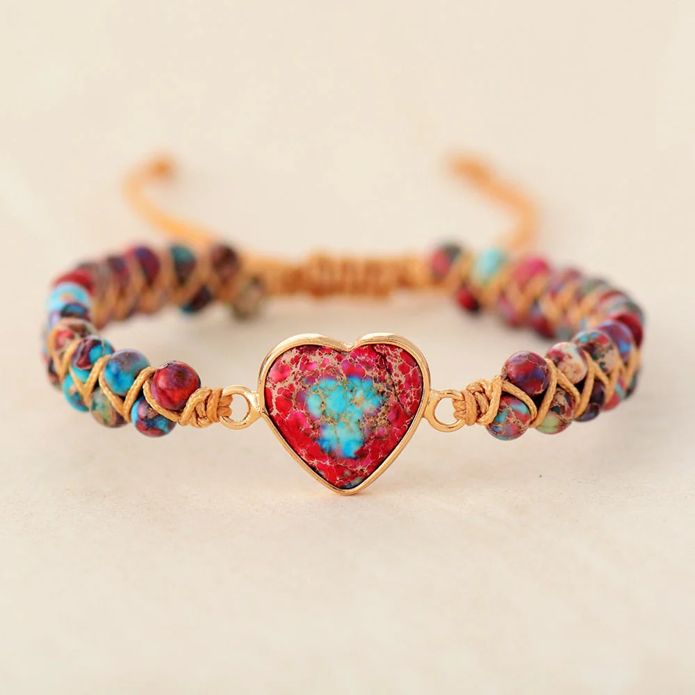Passionate Heart Jasper Bracelet - Image 6