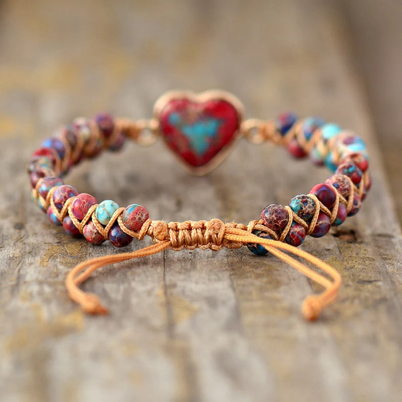 Passionate Heart Jasper Bracelet - Image 8