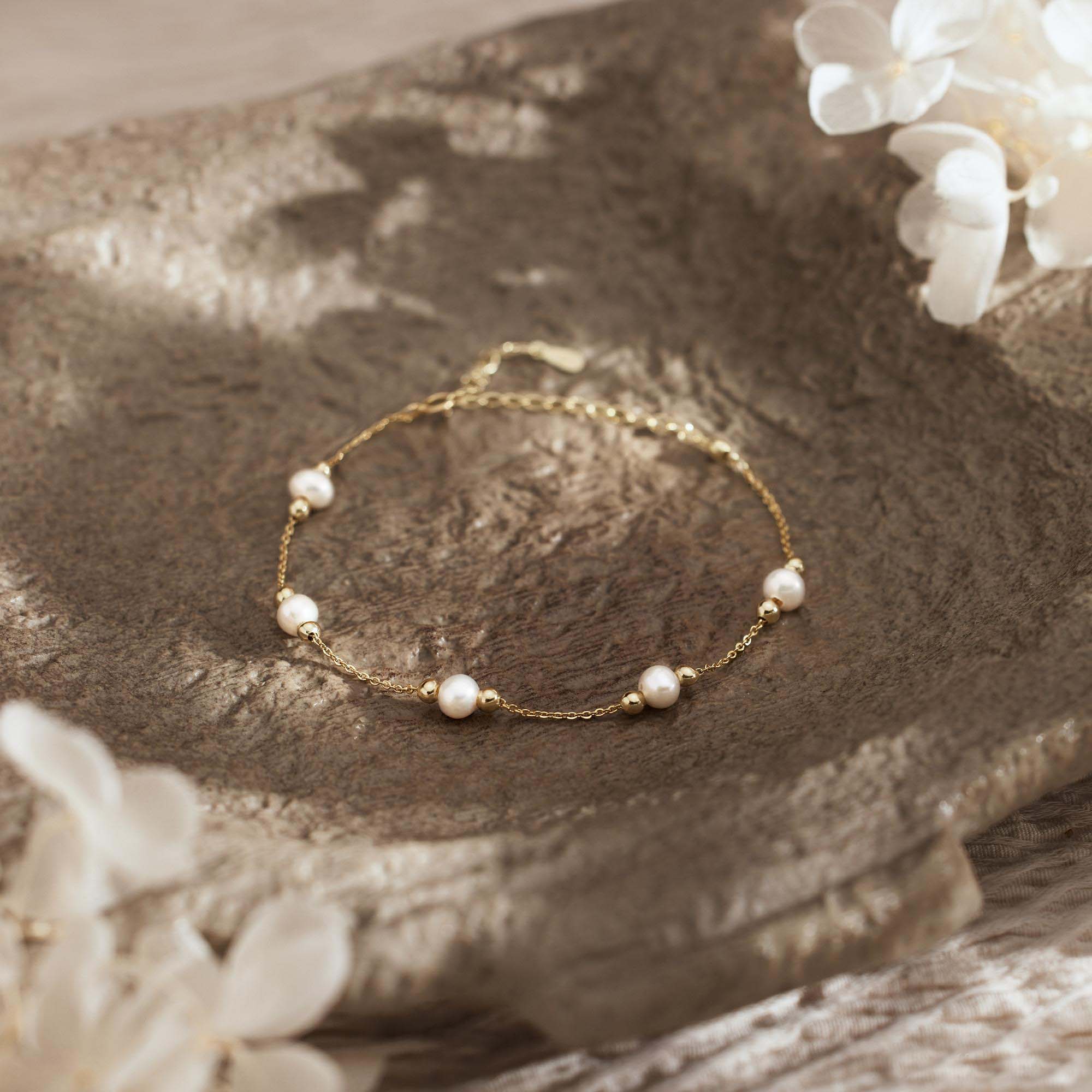 Pearl Bead Bracelet,Wedding Bridesmaids' gifts, Maid of Honor Gift, Mother's Day - Image 3