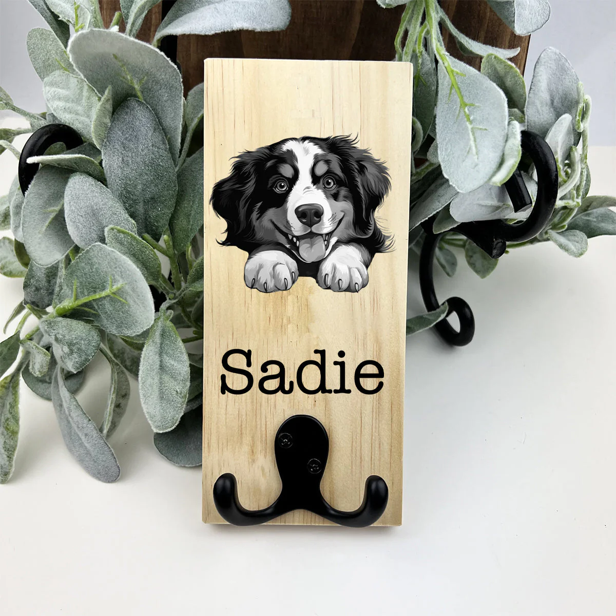 Personalised Dog Lead Hook Hanger, Dog Gift, Pet Presant - Image 3