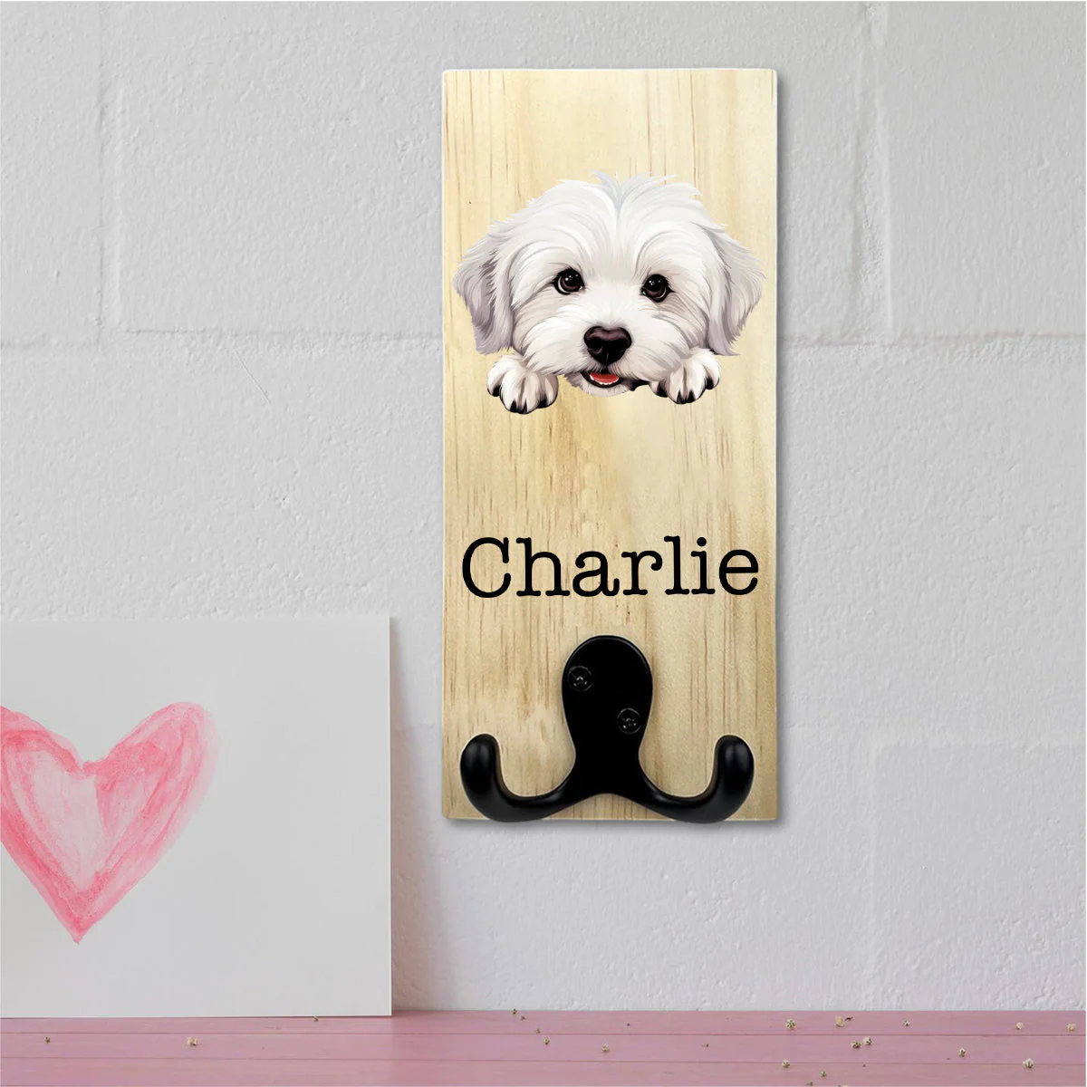 Personalised Dog Lead Hook Hanger, Dog Gift, Pet Presant - Image 7