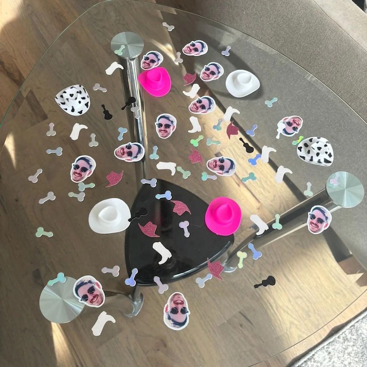 Personalised Face Confetti-Perfect Party Accessory Hen Party, Stag Parties, Birthdays and Anniversaries - Image 7