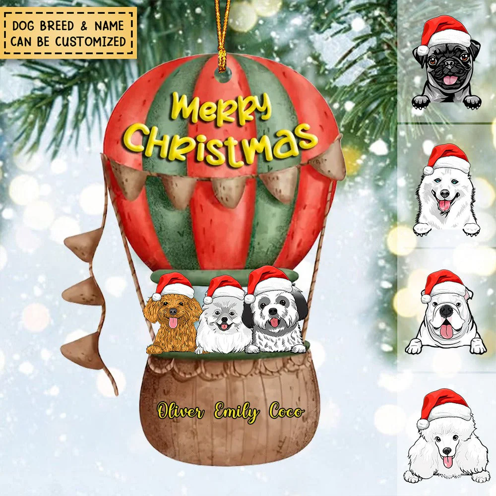 Personalized Acrylic Ornament Gift For Christmas, Gift For Pet Lover - Image 2