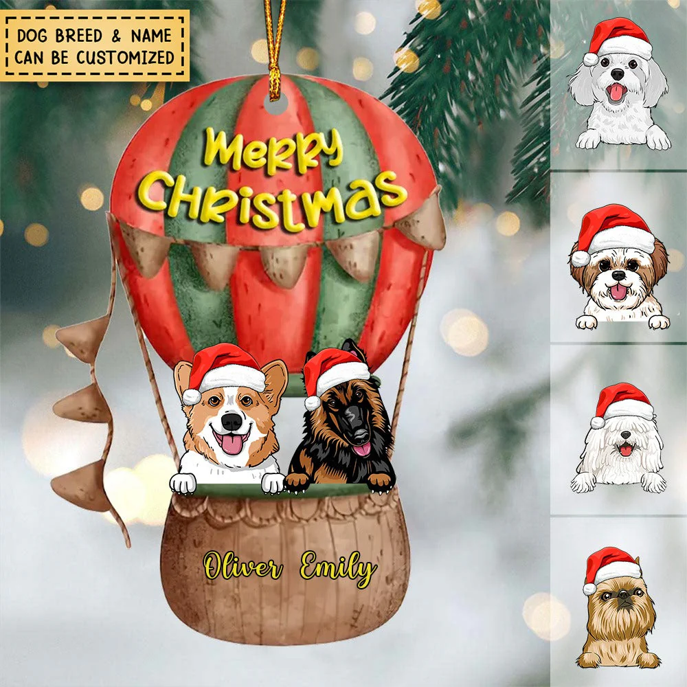 Personalized Acrylic Ornament Gift For Christmas, Gift For Pet Lover - Image 3